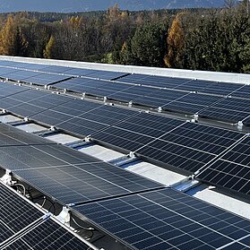 PV system with fall protection