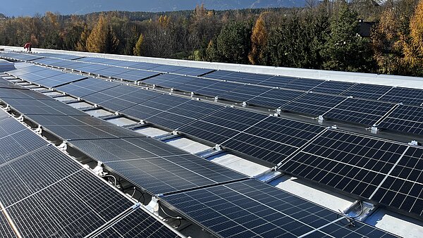 PV system with fall protection