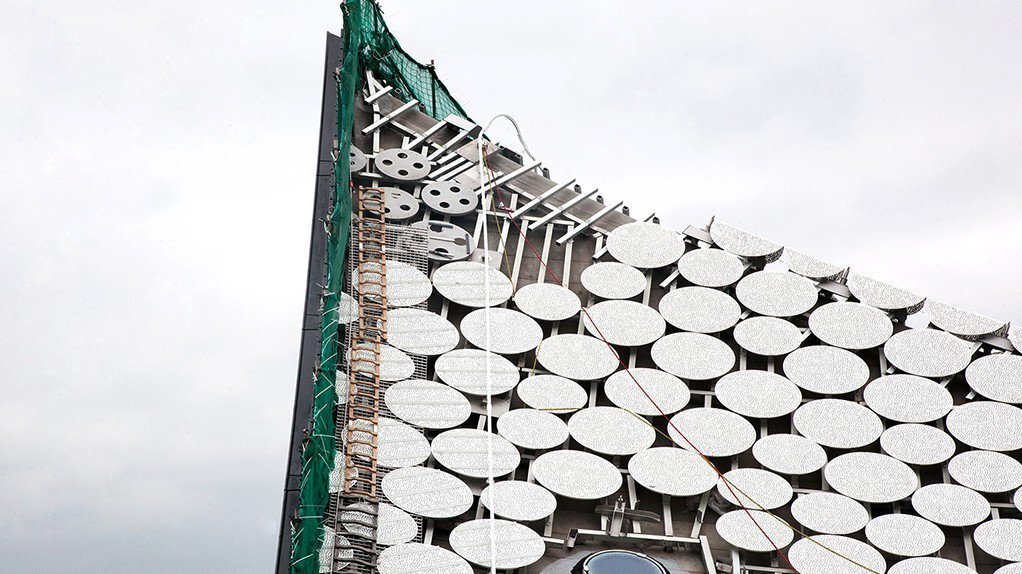 Elbphilharmonie with fall protection from Innotech