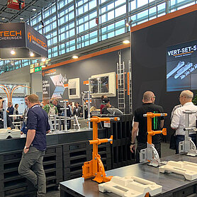 INNOTECH Arbeitsschutz GmbH en la Feria de Seguridad laboral A+A en Düsseldorf.
