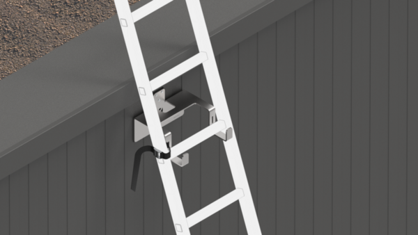Ladder protection from Innotech for sandwich facades